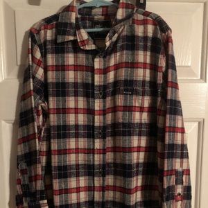 Plaid flannel shirt